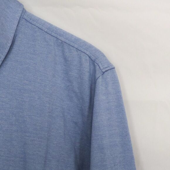 Faherty Reserve Men's Button Down Twill Shirt Light Blue  - XL - Picture 2 of 7